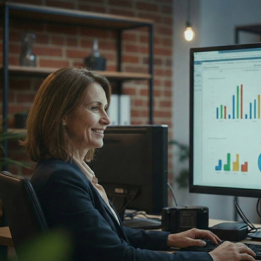 Marketing dashboard with real-time campaign analytics